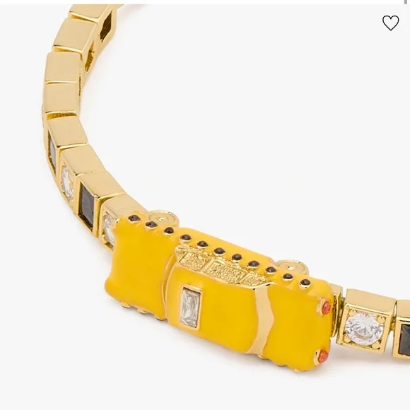 Kate Spade New York Novelty Hit The City Taxi Slider Bracelet - Picture 3 of 16